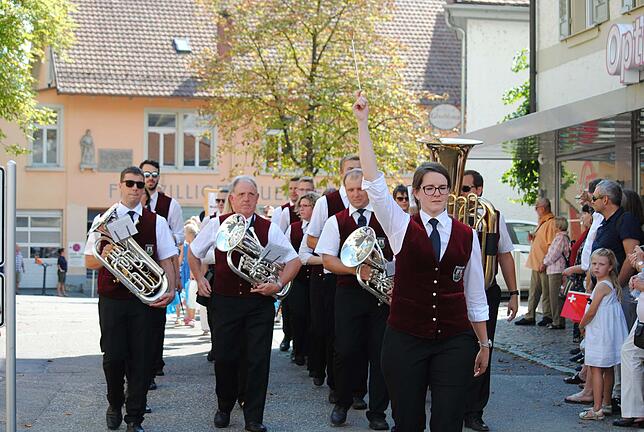 Bild 49: Bilder vom Jubiläumsumzug der 550. Waldshuter Chilbi mit 2000 Teilnehmern