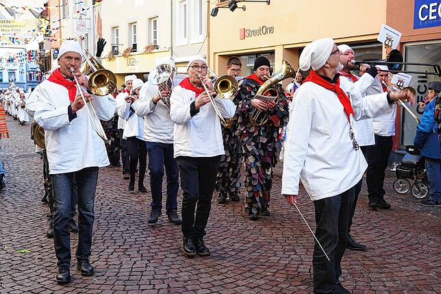 Bild 16: Bilder vom Umzug des Hochrhein Narrentreffens in Tiengen (Teil 4)