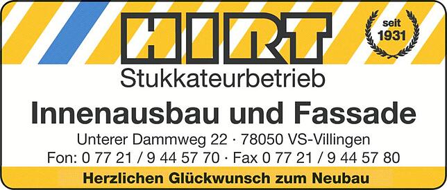 Bild 8: Neubau Hans-Thoma- Höfe Donaueschingen: Die Hans-Thoma-Höfe nehmen Form an und haben bereits erste Bewohner