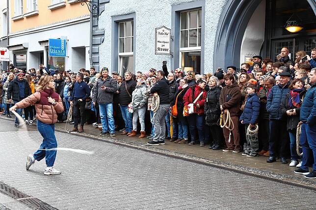 Bild 25: Überlingen: Einschnellen der Fasnet am Dreikönigstag