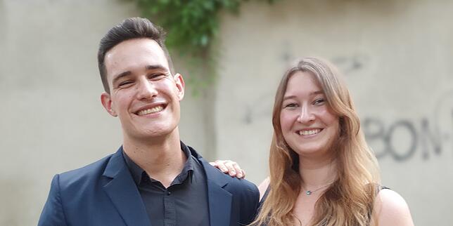 Jonathan Batz und Marina Sigl.