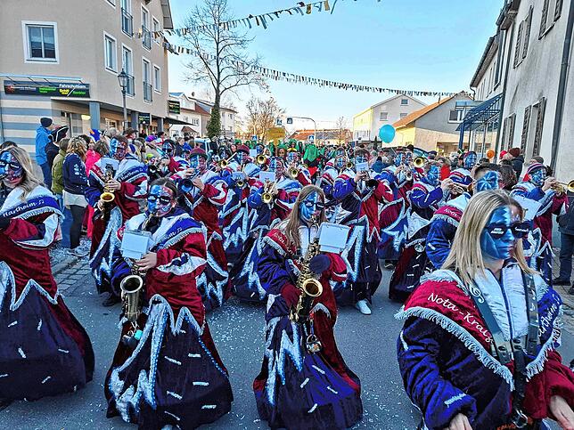 Bild 13: Alle Bilder vom Jubiläumsumzug Bockzunft Stetten am kalten Markt