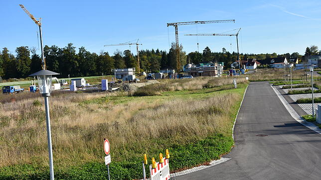 So sah das Neubaugebiet Stefansfeld Nord-Ost im Oktober 2019 aus.