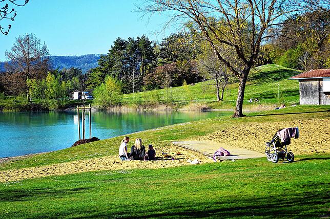 Das Gelände am Schlosssee in Salem ist weiterhin für Besucher frei zugänglich.