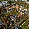 Blick auf das Quartier &bdquo;Oberer Brühl&ldquo; in Villingen, der ehemaligen Kaserne &bdquo;Mangin&ldquo;. Im Vordergrund die ...