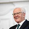 Will nun doch nicht mehr studieren: Winfried Kretschmann.