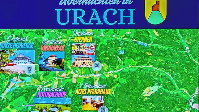 Einen vorzeigbaren Entwurf, wie Ferienwohnungen in Urach präsentiert werden können, zeigte Manuel Pfaff. Repro: Ketterer