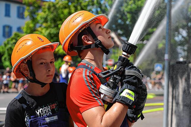 Bild 8: Bilder der Feuerwehrübung am Hausherrensamstag