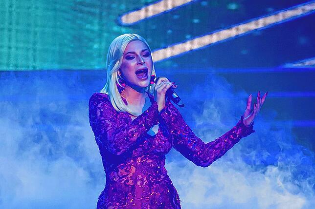 Marie Reim war schon oft im Fernsehen zu sehen – vor allem als Sängerin, so wie hier 2024 beim deutschen Vorentscheid zum Eurovision ...