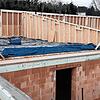 Der Rohbau steht: Die Bauarbeiten für den Dorfladen mit integriertem Bistro in Dettighofen liegen im Zeitplan.