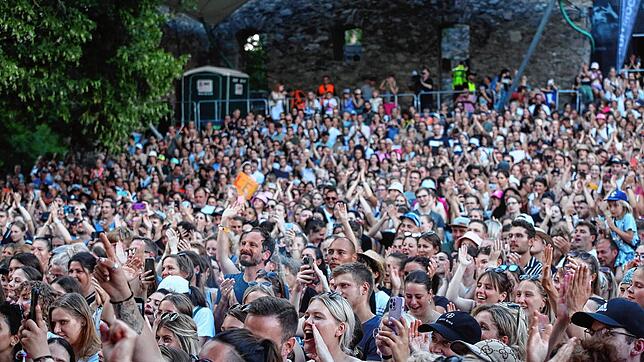 Beste Stimmung beim Hohentwielfestival 2022. Der Vertrag mit dem Konzertveranstalter wurde nun ab 2024 für drei weitere Jahre verlängert.