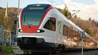 Zum Eurovision Song Contest (ESC) fährt die Schweizer Bundesbahn zwischen dem 11. und 18. Mai mit Sonderzügen auch auf der ...