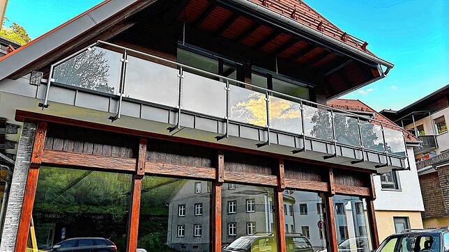So schön zeigt sich der Landmarkt nach der umfangreichen Sanierung. Jetzt fehlt nur noch ein geeigneter Pächter für 130 Quadratmeter ...
