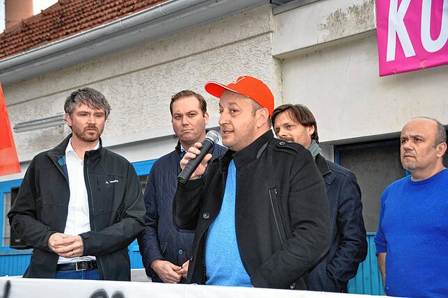 Am Samstag den 13.4.2019 fand auf dem Fabrikgelände der Firma Lauffenmühle in Lauchringen eine Kundgebung mit rund 800 Teilnehmern ...