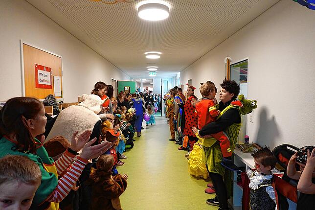Bild 19: Die schönsten Bilder der Schulbefreiung und der Besuch im Kindergarten in Rickenbach