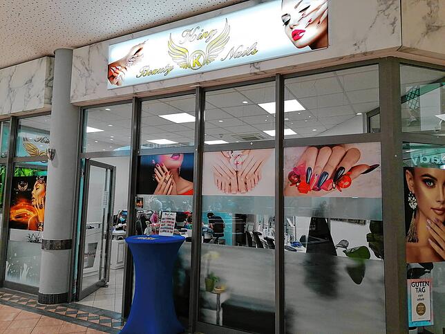 Standort La Piazza: Früher ein Reisebüro, jetzt ein Nagelstudio.