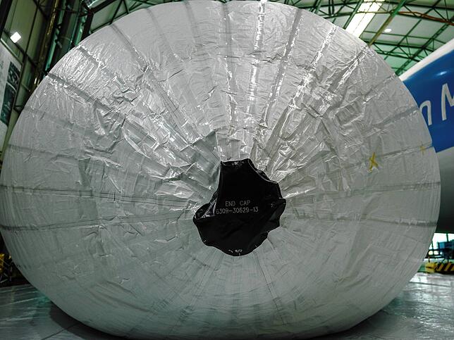 Das Endstück des Zeppelins.