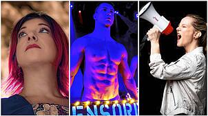 Maria Mazzotta singt über Liebe, die Chippendales ziehen sich schon mal aus und Marion Metternich findet das zum Schreien komisch – die ...