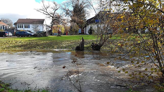 Am Schwarzen Graben scheint ein zweiter Schlosssee zu entstehen.