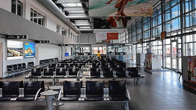 Eher die Regel als die Ausnahme: In der Halle des Bodensee-Airports herrscht oft Leere. (Archivbild)