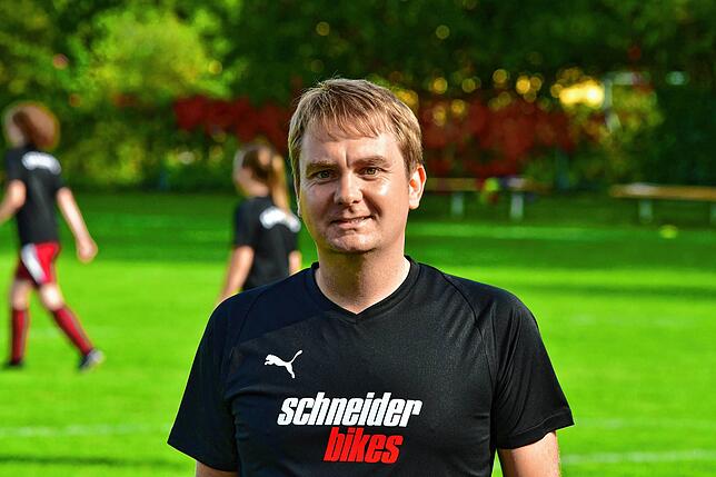 Trainer Tobias Schneider (FC Hochrhein)