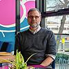 Sascha Halweg betreibt das Restaurant „Das Blümchen“ an der Friedrichshafener Uferpromenade. Bezahlen kann man dort nur bargeldlos.