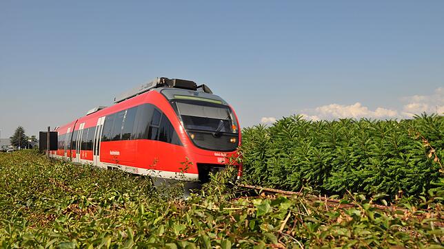 Bild : Steht die Hochrheinbahn 2025 wirklich unter Strom? Landrat Martin Kistler ist jedenfalls zuversichtlich