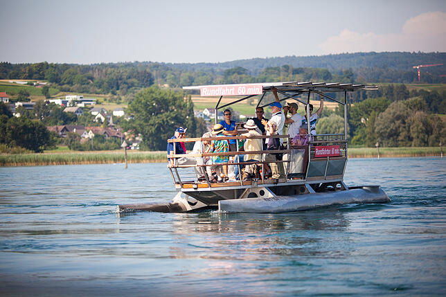 Bild 3: So schön ist Konstanz vom Wasser aus: Vom Wollmatinger Ried bis zur Reichenau