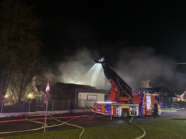 Bild 1: Nach Brand im Kindergarten: Stadt sichert die Kinderbetreuung provisorisch