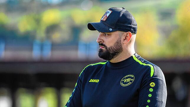 Abschied im Sommer: Trainer Arber Mustafaj wird den VfR Horheim-Schwerzen zum Saisonende verlassen.