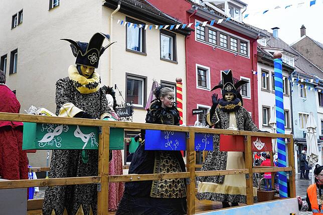 Bild 23: Bilder-Story: So ist die Katzenmusik am Fasnet-Montag in die Stadt einmarschiert