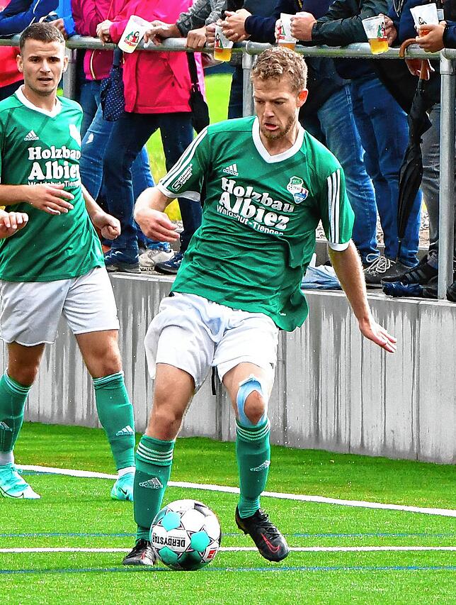Erste Saisontore: Samuel Gantert traf doppelt für die SG Mettingen/Krenkingen beim 8:0-Kantersieg gegen den FC Wallbach.