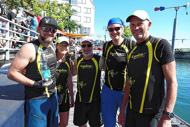 Bild 5: Bilder vom Drachenboot Cup beim Seehasenfest in Friedrichshafen