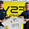 Verjüngter Vorstand: Julian Jäger (links) wird neuer Sportlicher Leiter des FSV Rheinfelden. Neben ihm Vorstand Sport, Dennis Carmelini.
