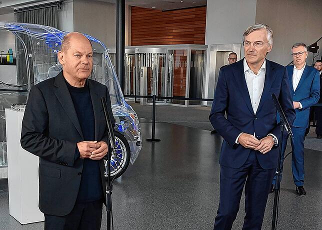 Bild 4: Live-Ticker zum Besuch von Kanzler Olaf Scholz
