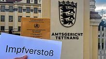 Am Amtsgericht Tettnang werden vermehrt Verstöße gegen das Infektionsschutzgesetz verhandelt. Eltern lassen ihre Kinder nicht gegen ...