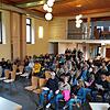 Etwa 70 Hottinger, dazu Bürger aus der übrigen Gemeinde und Gemeinderäte waren zum Informationsabend in die Vereinshalle Hottingen gekommen.