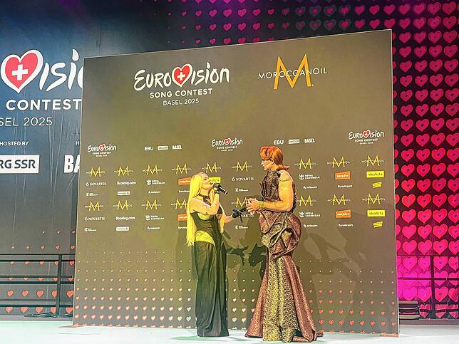 Bild 31: Alle Bilder zur „MET-Gala Europas“ in Basel: So präsentieren sich die ESC-Acts bei der Eröffnungszeremonie