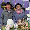 Viel wird auf dem Blumberger Ostermarkt in Blumberg angeboten. Bild: Reiner Baltzer