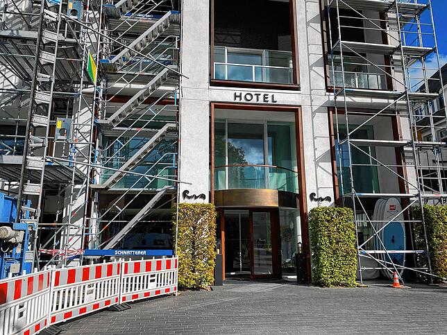 Hotel Riva in Konstanz, Bild vom 27. September 2022.