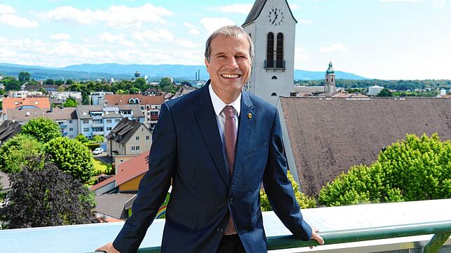 Klaus Eberhardt bleibt OB von Rheinfelden. Bild: Juri Junkov