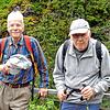 Die beiden Freunde Klaus-Dieter Kieninger und Wolfgang Vogel machten sich am 8. Oktober über 14 Etappen zu Fuß auf den Weg von Freiburg ...