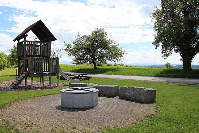 Der Grillplatz in Salem.