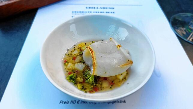 Tintenfisch mit Brokkoli und Birnenessig: einfach nachzumachen – und lecker.