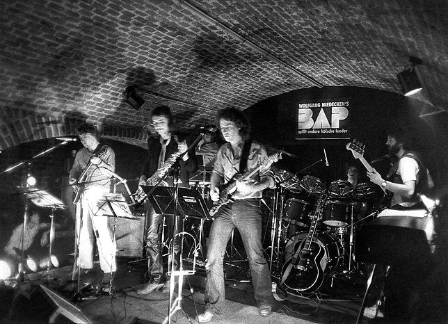 Bap-Auftritt im Jahr 1979: „Ich glaube, ich vermittele das Zeitgefühl von damals schon, indem ich Anekdoten erzähle“, sagt Wolfgang ...