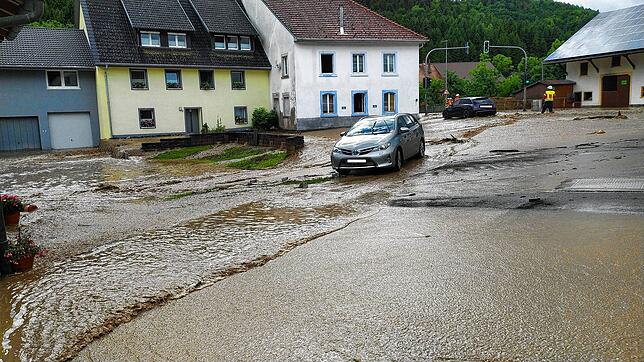 15. Juli 2021: Hochwasser in Grimmelshofen.
