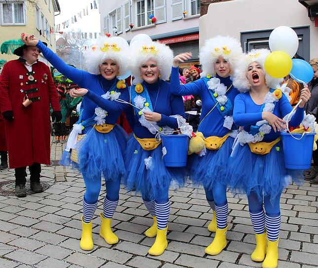 Bild 23: Bilder vom Fasnetsmäntigumzug in Meßkirch