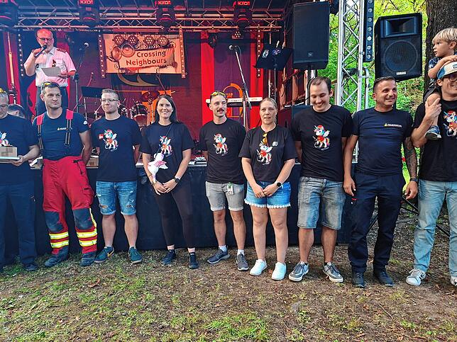 Bild 20: Tolle Stimmung und buntes Programm: Kreisfeuerwehrtag in Gottmadingen bietet Können und Spektakel