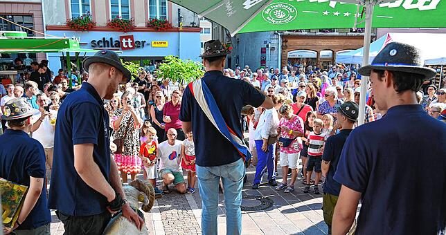 Bild 23: Die schönsten Bilder der Bocktaufe der 556. Waldshuter Chilbi – Teil 1