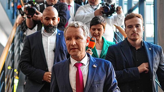 Triumphator in Thüringen: AfD-Spitzenkandidat Björn Höcke.